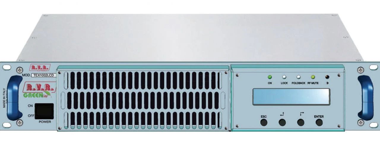 RVR TEX1000 1KW 一體化調(diào)頻發(fā)射機(jī)