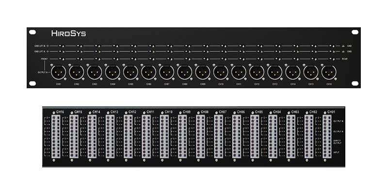 HIROSYS 16PLS-W 16 通道無源線路分配系統